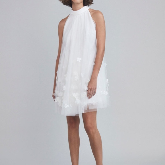 Amsale Little White Dress - Picture 7 of 7